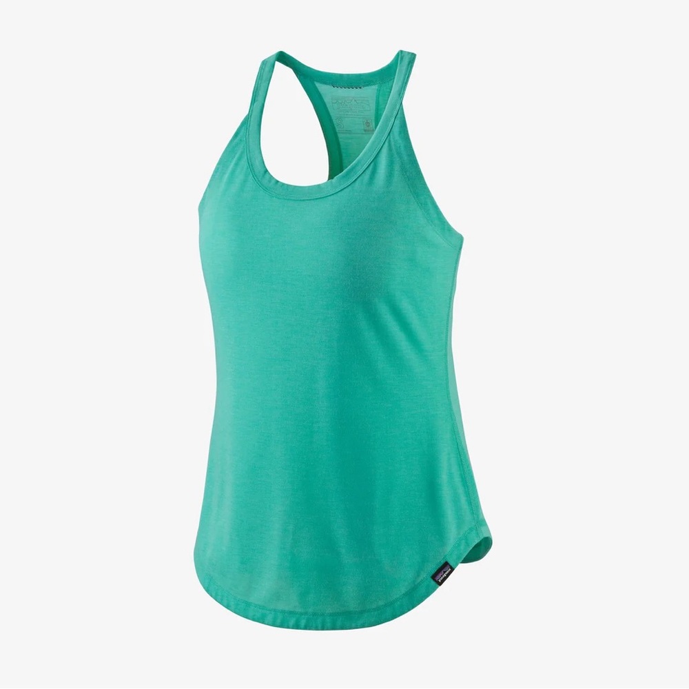 Patagonia - Women's Capilene® Cool Trail Tank Top - Turquoise, Size Small